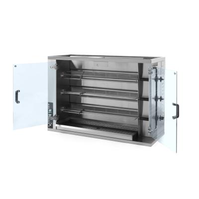 Plynový rožeň pro 12-15 kuřat, HENDI, 1150x472x(H)795mm | 226070
